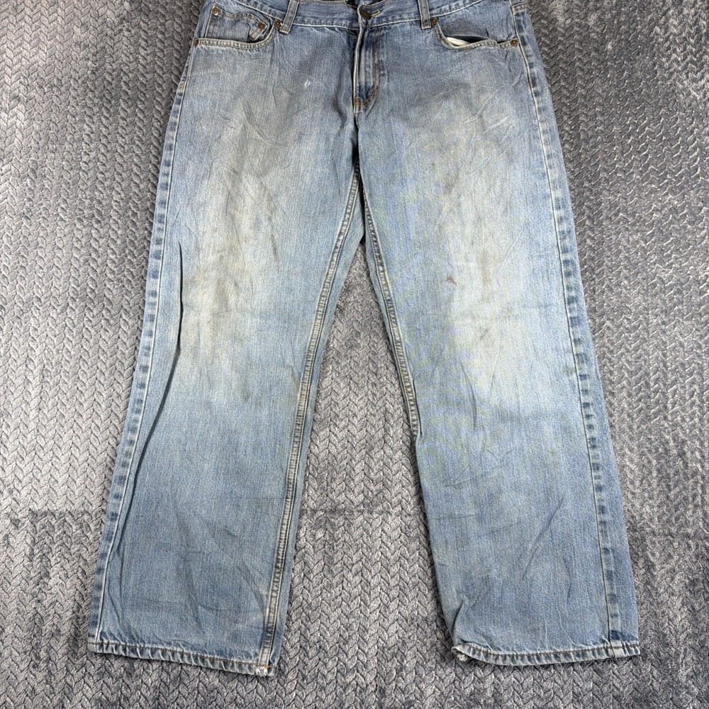Levis 550 Jeans Womens 16 Husky Blue Denim Relaxed Fit Baggy Y2K